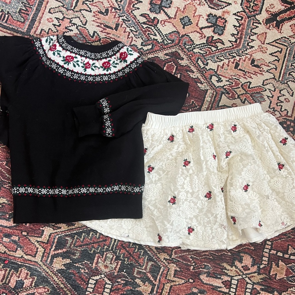 American Girl Cream Skirt
